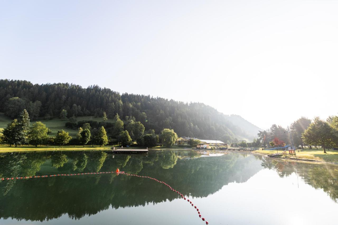 Chalets Am Badesee Lassing Lassing  Dış mekan fotoğraf